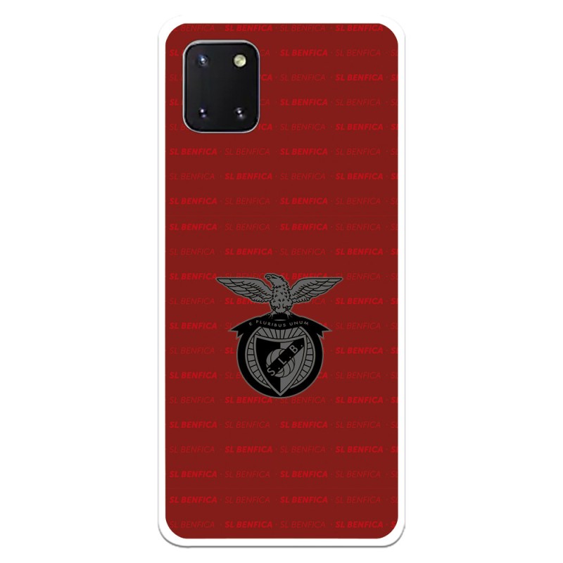 Funda para Samsung Galaxy A81 del Escudo Fondo Granate  - Licencia Oficial Benfica