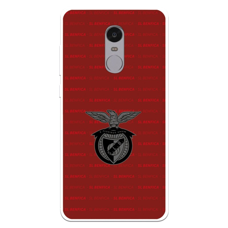 Funda para Xiaomi Redmi Note 4 del Escudo Fondo Granate  - Licencia Oficial Benfica