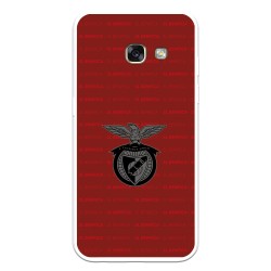 Funda para Samsung Galaxy A3 2017 del Escudo Fondo Granate  - Licencia Oficial Benfica