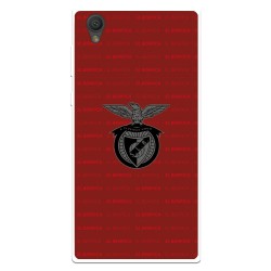 Funda para Sony Xperia L1 del Escudo Fondo Granate  - Licencia Oficial Benfica