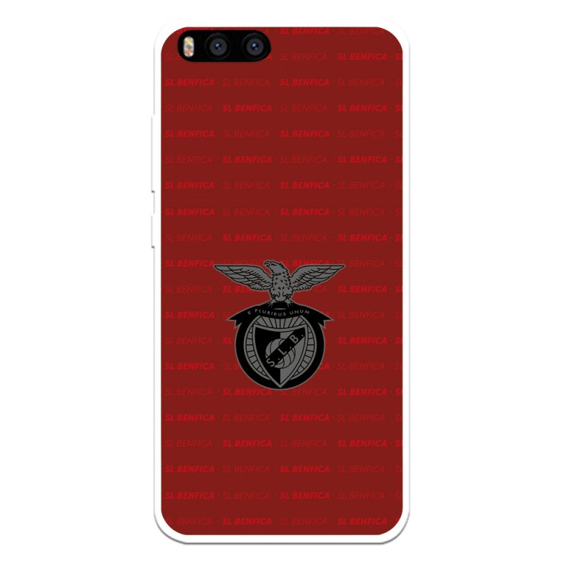 Funda para Xiaomi Mi 6 del Escudo Fondo Granate  - Licencia Oficial Benfica