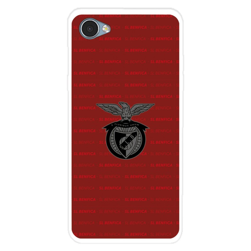 Funda para LG Q6 del Escudo Fondo Granate  - Licencia Oficial Benfica