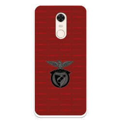 Funda para Xiaomi Redmi 5 Plus del Escudo Fondo Granate  - Licencia Oficial Benfica