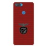 Funda para Xiaomi Mi 8 Lite del Escudo Fondo Granate  - Licencia Oficial Benfica