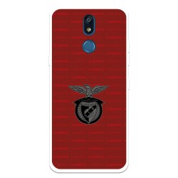 Funda para LG K40 del Escudo Fondo Granate  - Licencia Oficial Benfica