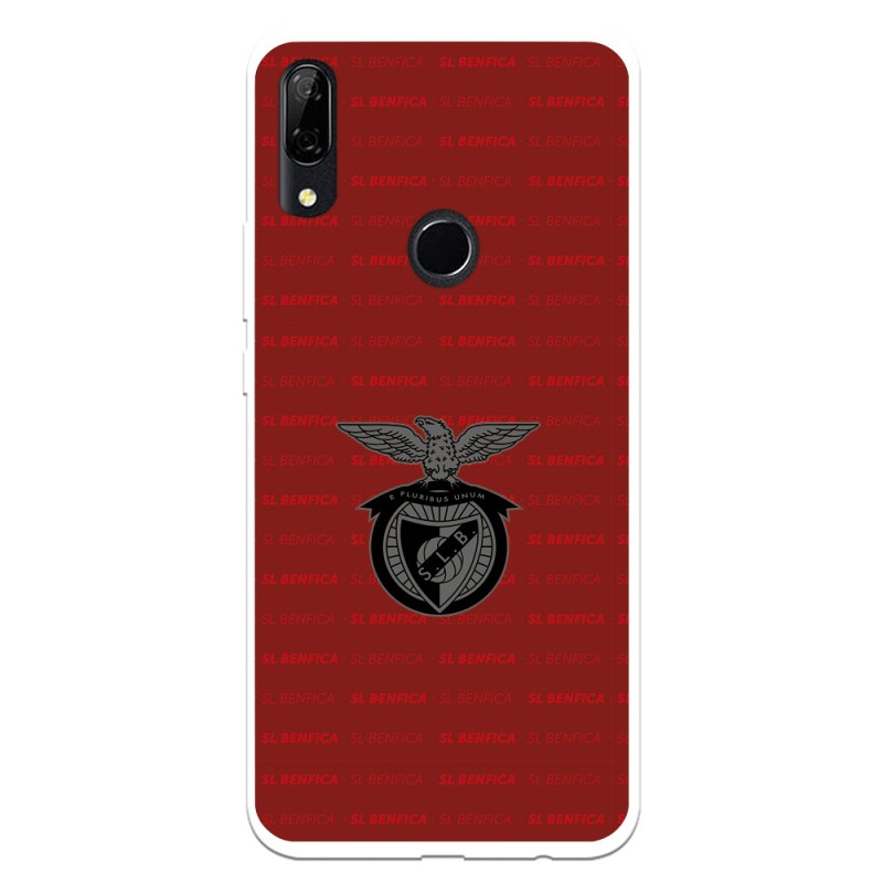 Funda para Huawei P Smart Z del Escudo Fondo Granate  - Licencia Oficial Benfica