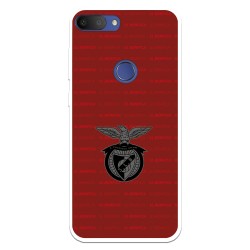 Funda para Alcatel 1S 2019 del Escudo Fondo Granate  - Licencia Oficial Benfica