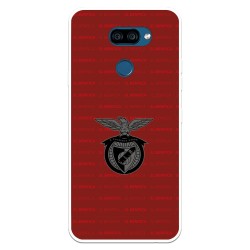 Funda para LG K40s del Escudo Fondo Granate  - Licencia Oficial Benfica