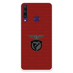 Funda para Huawei Y6p del Escudo Fondo Granate  - Licencia Oficial Benfica