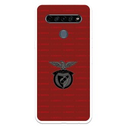 Funda para LG K61 del Escudo Fondo Granate  - Licencia Oficial Benfica