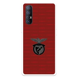 Funda para Oppo Find X2 Neo del Escudo Fondo Granate  - Licencia Oficial Benfica