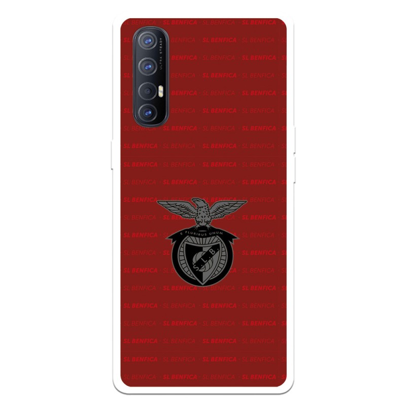 Funda para Oppo Find X2 Neo del Escudo Fondo Granate  - Licencia Oficial Benfica