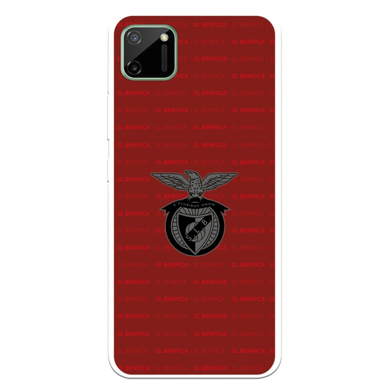 Funda para Realme C11 del Escudo Fondo Granate  - Licencia Oficial Benfica