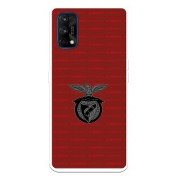 Funda para Realme 7 Pro del Escudo Fondo Granate  - Licencia Oficial Benfica