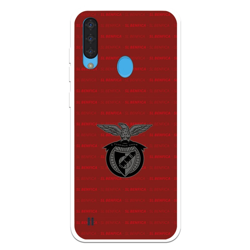 Funda para ZTE Blade A7 2020 del Escudo Fondo Granate  - Licencia Oficial Benfica