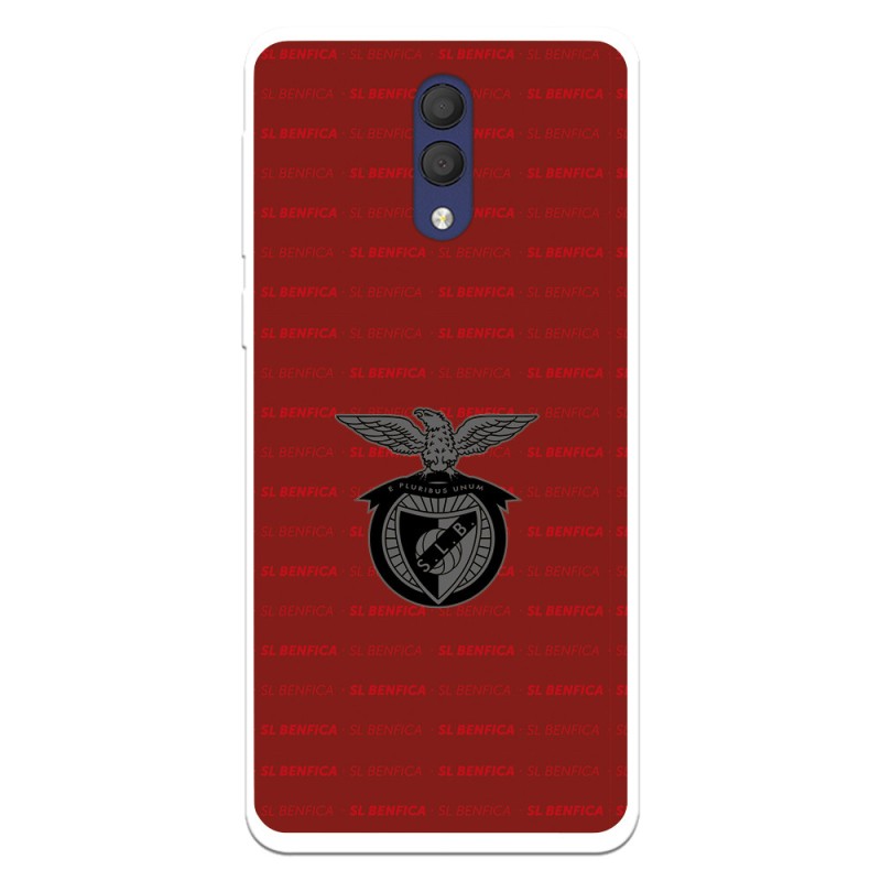 Funda para Alcatel 1X 2019 del Escudo Fondo Granate  - Licencia Oficial Benfica