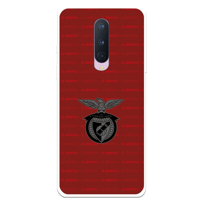 Funda para OnePlus 8 del Escudo Fondo Granate  - Licencia Oficial Benfica