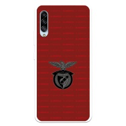 Funda para Samsung Galaxy A90 5G del Escudo Fondo Granate  - Licencia Oficial Benfica