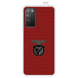 Funda para Honor X10 5G del Escudo Fondo Granate  - Licencia Oficial Benfica