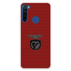 Funda para Xiaomi Redmi Note 8T del Escudo Fondo Granate  - Licencia Oficial Benfica