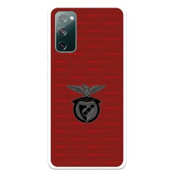 Funda para Samsung Galaxy S20 FE del Escudo Fondo Granate  - Licencia Oficial Benfica