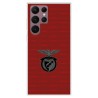 Funda para Samsung Galaxy S22 Ultra del Escudo Fondo Granate  - Licencia Oficial Benfica