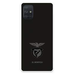 Funda para Samsung Galaxy A71 del Escudo Fondo Negro  - Licencia Oficial Benfica