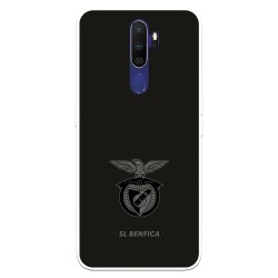 Funda para Oppo A9 2020 del Escudo Fondo Negro  - Licencia Oficial Benfica