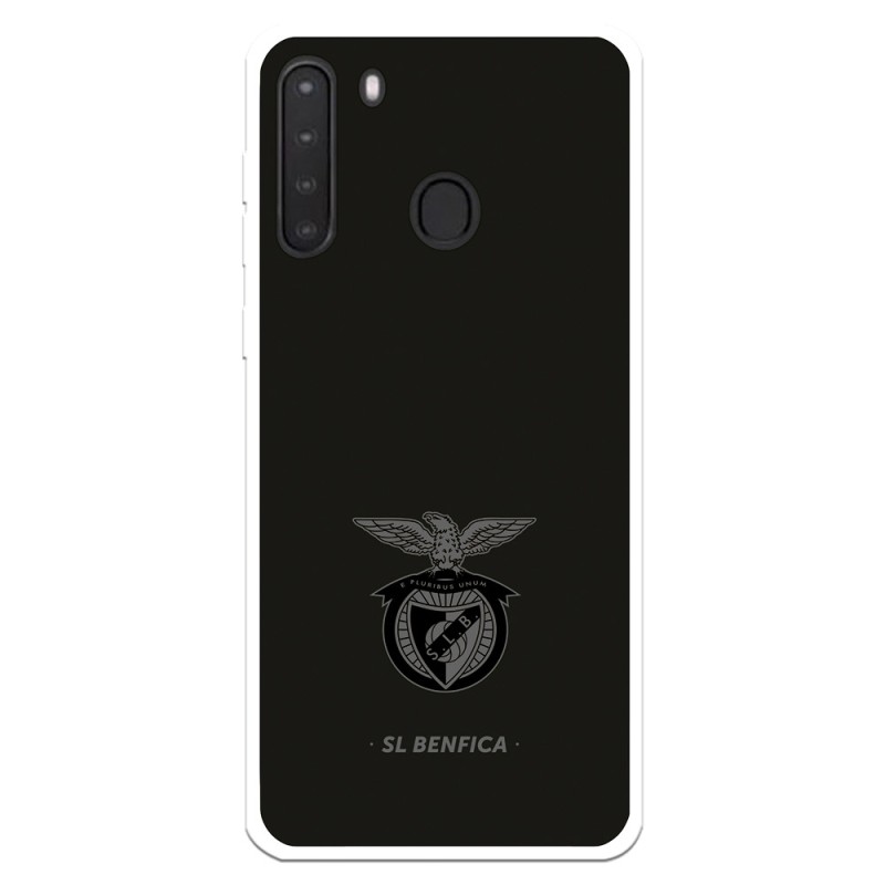 Funda para Samsung Galaxy A21 del Escudo Fondo Negro  - Licencia Oficial Benfica