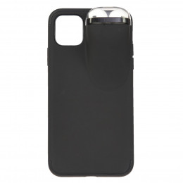 Carcasa Porta Auriculares Negro para iPhone 11 Pro Max- La Casa de las Carcasas