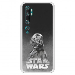 Funda para Xiaomi Mi Note 10 Oficial de Star Wars Darth Vader Fondo negro - Star Wars
