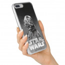 Carcasa para Xiaomi Mi Note 10 Oficial de Star Wars Darth Vader Fondo negro - Star Wars