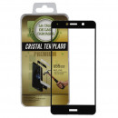 Cristal Templado Completo Premium Negro para Huawei Y7 Prime