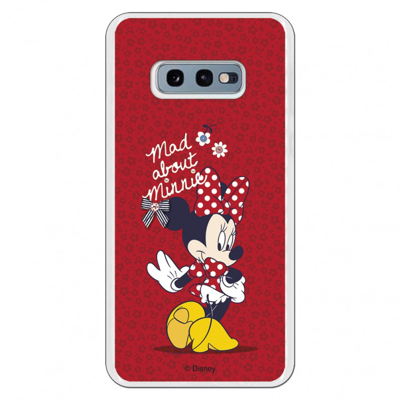 Carcasa Disney Minnie Mad about Minnie para Samsung Galaxy S10 Lite - La Casa de las Carcasas
