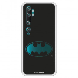 Funda para Xiaomi Mi Note 10 Pro Oficial de DC Comics Batman Logo Transparente - DC Comics