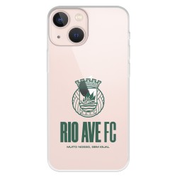 Funda para iPhone XS Oficial del Rio Ave FC Escudo Leather Case Negra - Licencia Oficial del Rio Ave FC