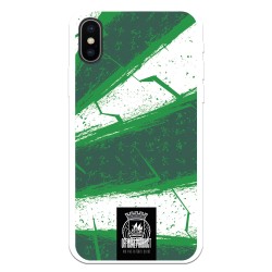 Funda para Xiaomi Redmi Note 10S Oficial del Rio Ave FC Escudo Leather Case Negra - Licencia Oficial del Rio Ave FC