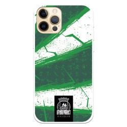 Funda para iPhone 8 Oficial del Rio Ave FC Líneas Verdes y Blancas - Licencia Oficial del Rio Ave FC