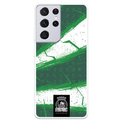 Funda para Xiaomi Redmi 9AT Oficial del Rio Ave FC Líneas Verdes y Blancas - Licencia Oficial del Rio Ave FC