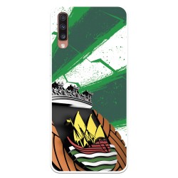 Funda para Honor 10 Lite Oficial del Rio Ave FC Escudo Fondo Verde y Blanco - Licencia Oficial del Rio Ave FC