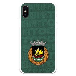 Funda para Xiaomi Redmi Note 10S Oficial del Rio Ave FC Escudo Blanco - Licencia Oficial del Rio Ave FC