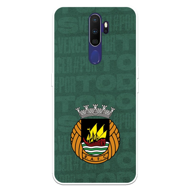 Funda para Xiaomi Redmi Note 8 2021 Oficial del Rio Ave FC Escudo Fondo Verde - Licencia Oficial del Rio Ave FC