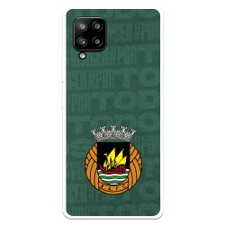 Funda para Oppo A5 2020 Oficial del Rio Ave FC Escudo Fondo Verde - Licencia Oficial del Rio Ave FC