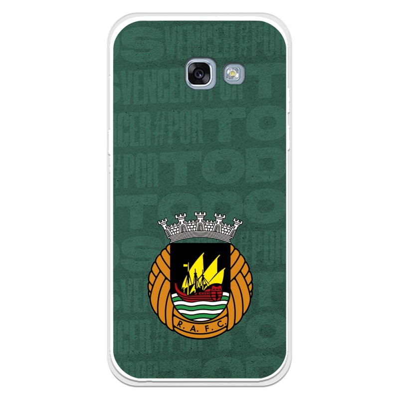 Funda para Xiaomi Redmi Note 10S Oficial del Rio Ave FC Escudo Fondo Verde - Licencia Oficial del Rio Ave FC