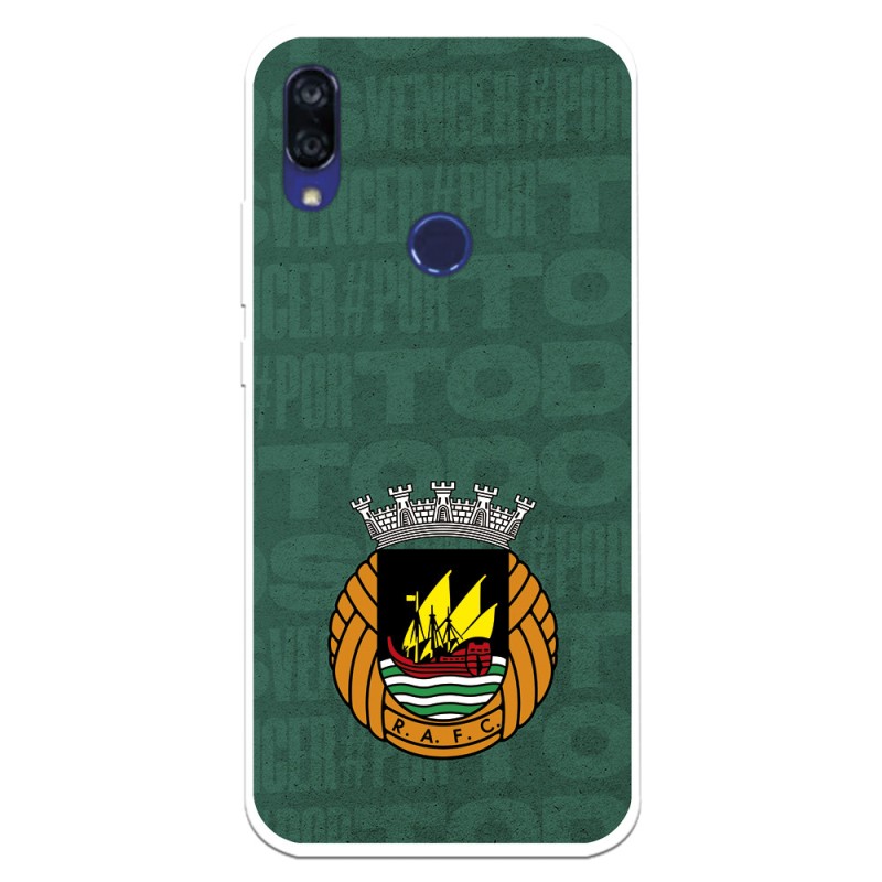 Funda para Xiaomi Mi 6X Oficial del Rio Ave FC Escudo Fondo Verde - Licencia Oficial del Rio Ave FC