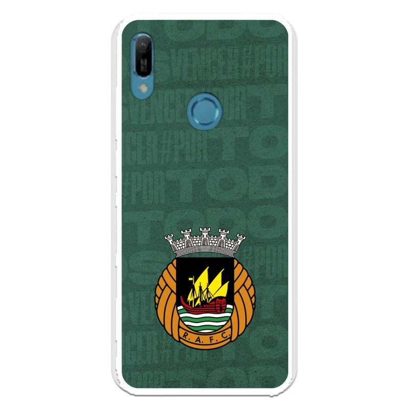 Funda para Xiaomi Redmi 6 Pro Oficial del Rio Ave FC Escudo Fondo Verde - Licencia Oficial del Rio Ave FC