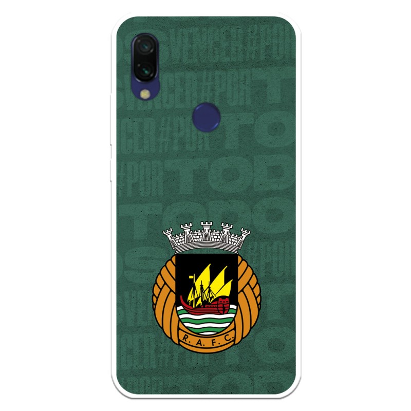 Funda para Xiaomi Redmi Note 6 Pro Oficial del Rio Ave FC Escudo Fondo Verde - Licencia Oficial del Rio Ave FC