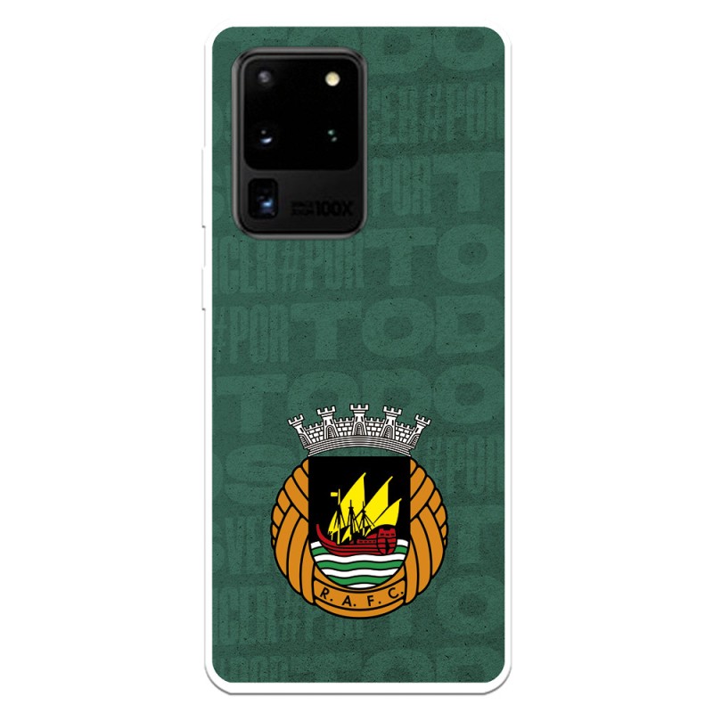 Funda para Honor 8A Oficial del Rio Ave FC Escudo Fondo Verde - Licencia Oficial del Rio Ave FC