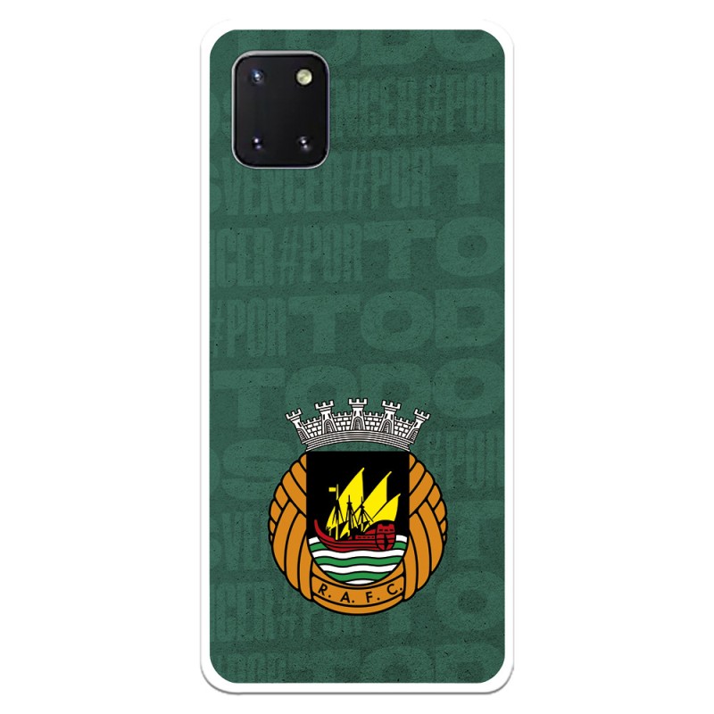 Funda para Huawei Nova 5T Oficial del Rio Ave FC Escudo Fondo Verde - Licencia Oficial del Rio Ave FC