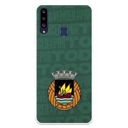 Funda para Samsung Galaxy S11e Oficial del Rio Ave FC Escudo Fondo Verde - Licencia Oficial del Rio Ave FC